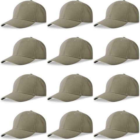 12 Pack Unisex Baseball Caps