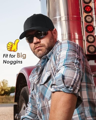 Mens Structured Baseball Cap