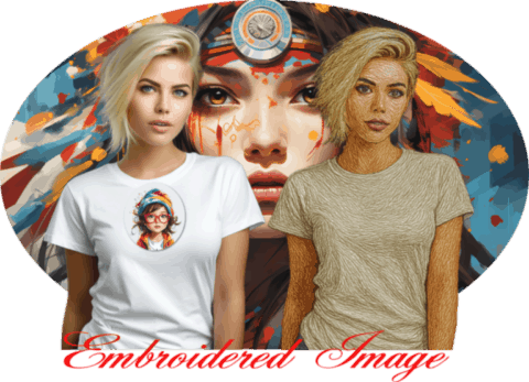 embroidered image header